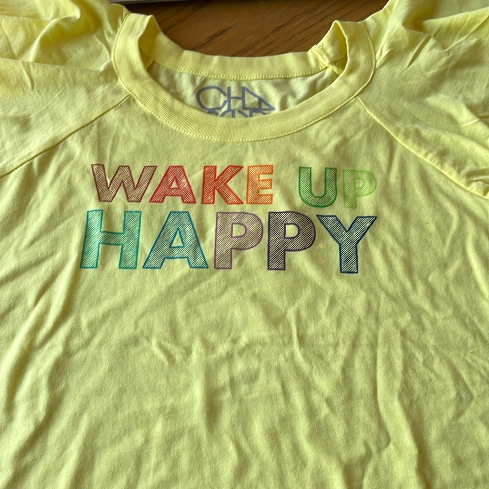 Chaser Wake Up Happy Size 14 NWOT
